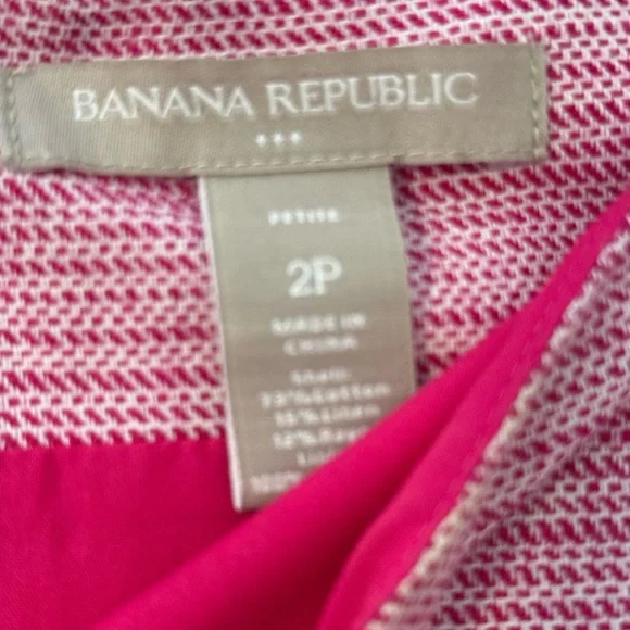 Banana Republic Pink Ribbed Sheath Midi Dress - Picture 4 of 4